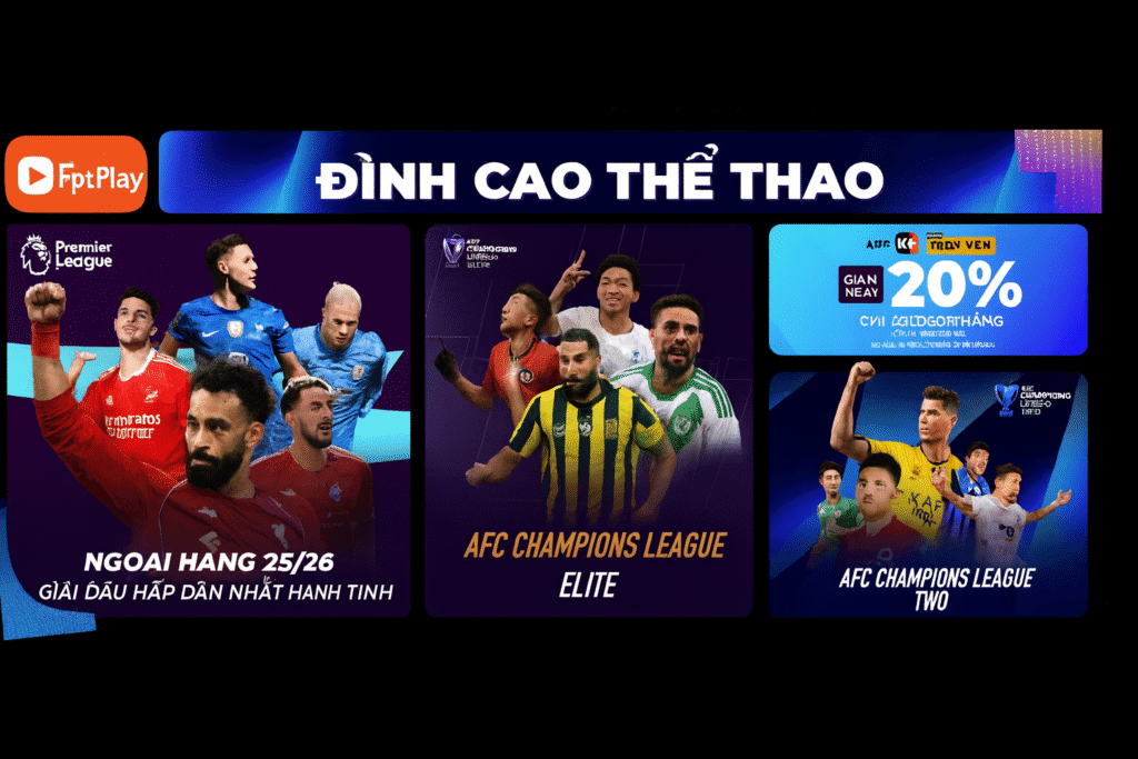 FPT Play Ngoại Hạng Anh
